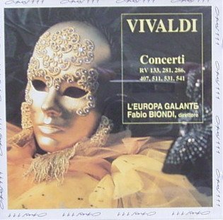 A. Vivaldi/Concertos (7)@Biondi/L'Europa Galante